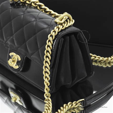 chanel gold plated flap bag|Chanel flap bag price euro.